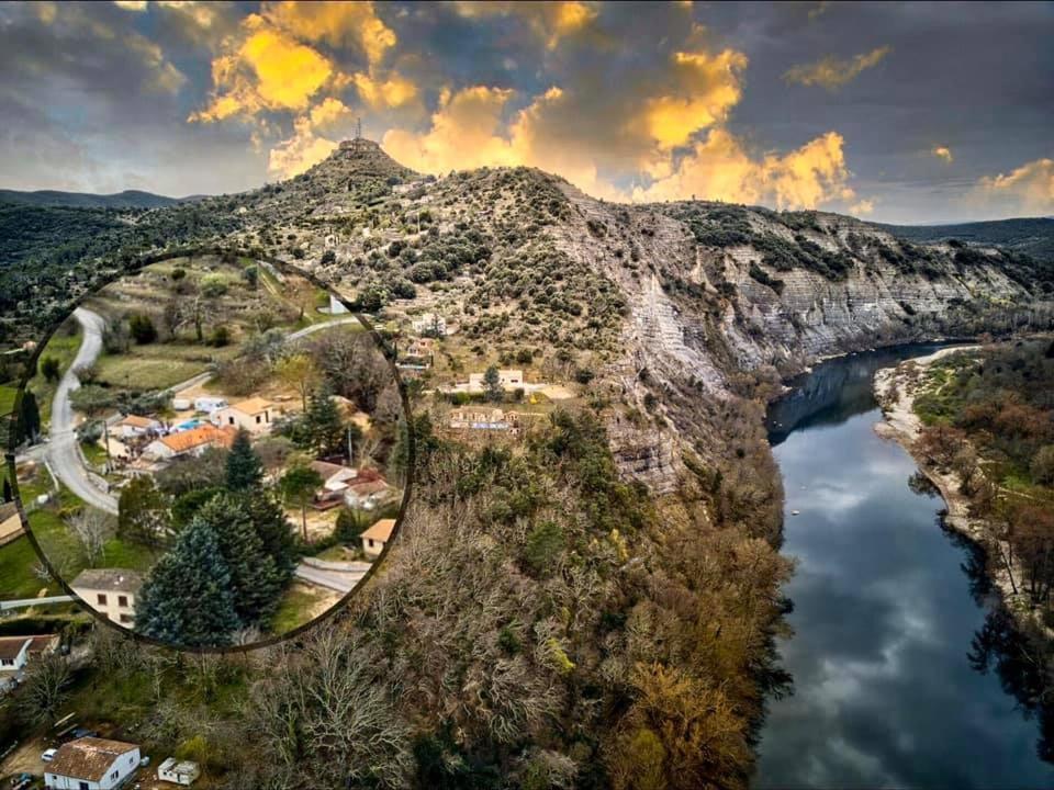 Hebergements Des Posas Sampzon Dış mekan fotoğraf