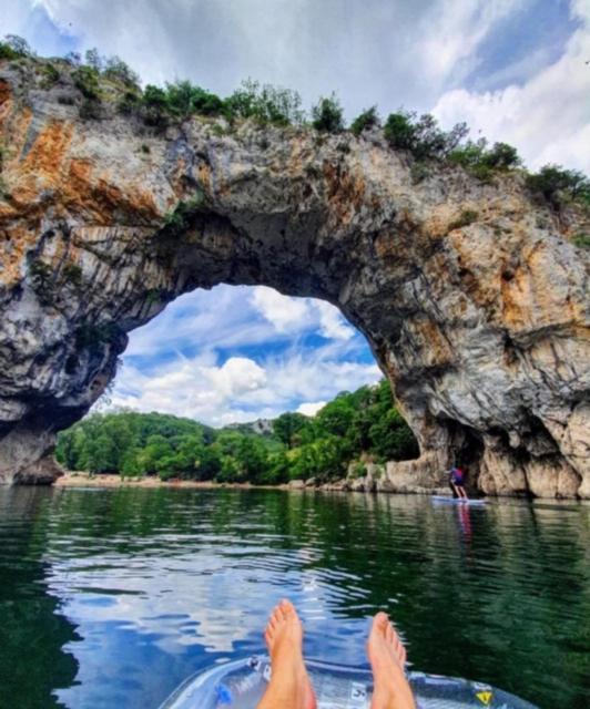 Hebergements Des Posas Sampzon Dış mekan fotoğraf