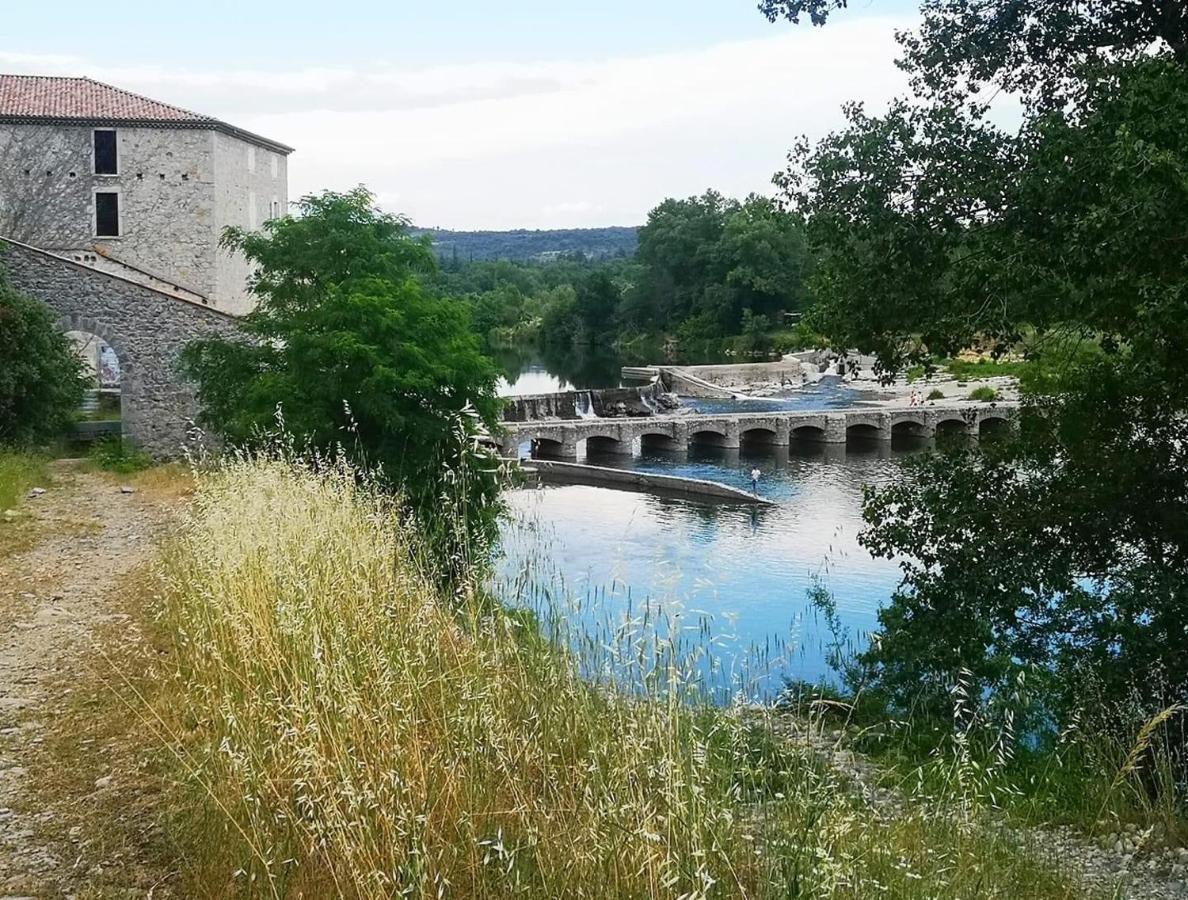 Hebergements Des Posas Sampzon Dış mekan fotoğraf